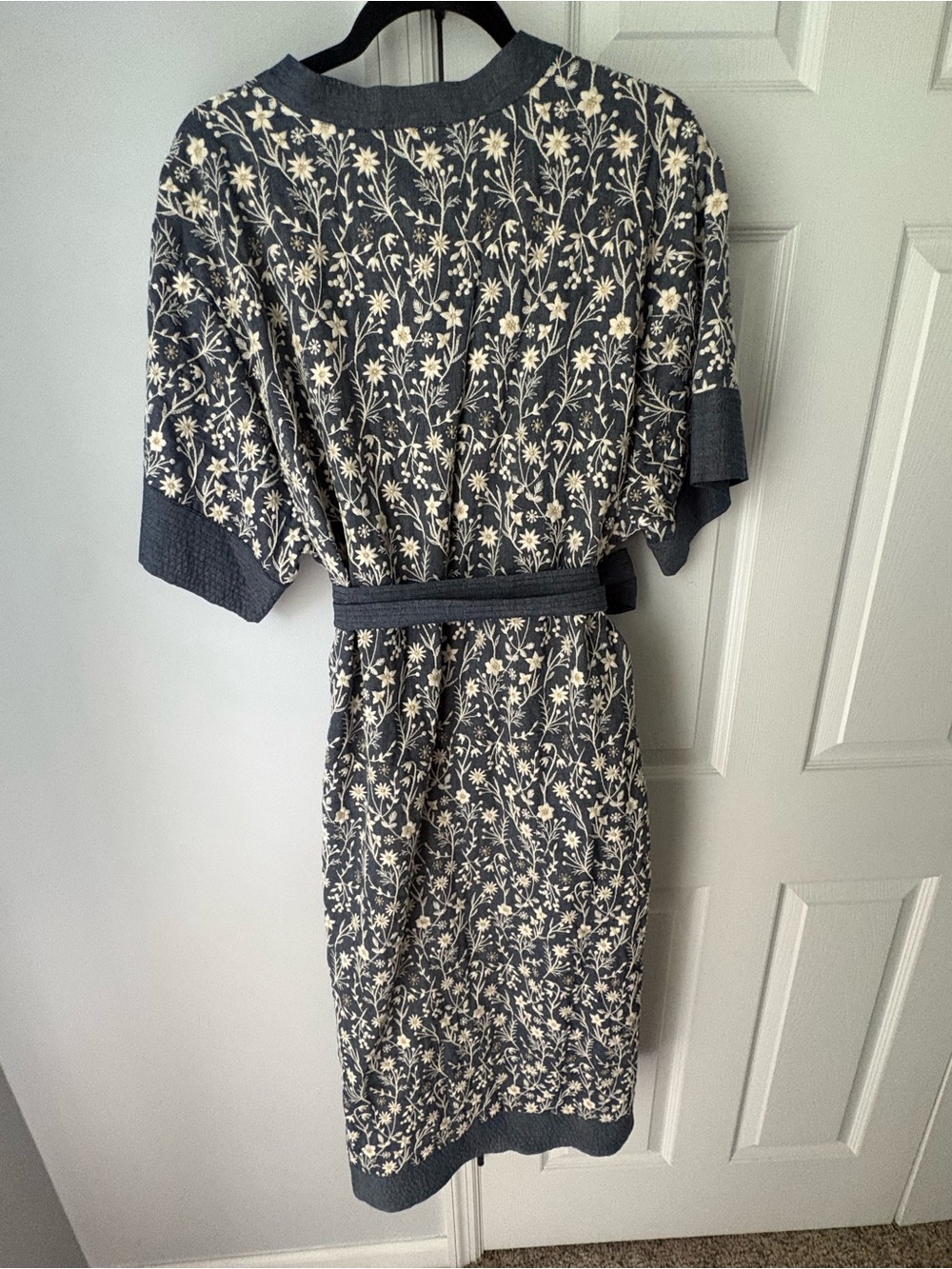 Tuckernuck Embroidered Chambray Wildflower Meadows Prescott Dress XXL - Picture 8 of 10